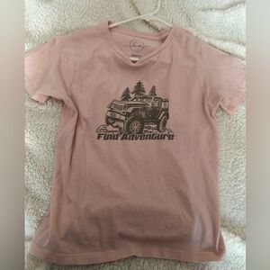 Find Adventure Pink Graphic Tee